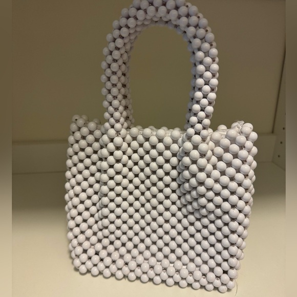 Dual Handle Mini Beaded Bag - Picture 11 of 16